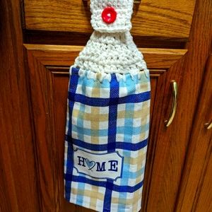 Hand Crafted Crocheted Hand Towel